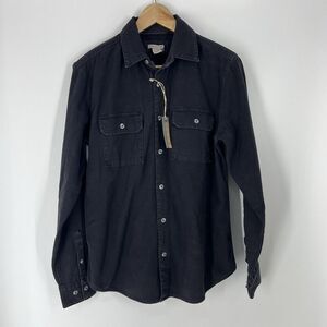 Carbon2Cobalt Shirt Size Small Mens Charcoal Button Up Effortlessly Cool Cotton